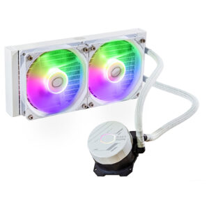 cooler master masterliquid 240l argb white