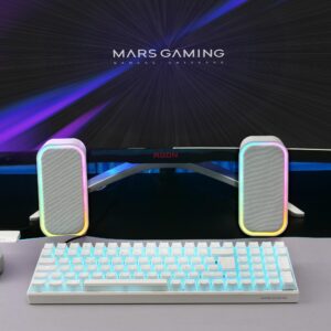 MARS GAMING MS-OMW WHITE
