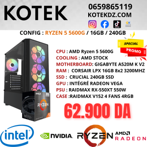 PC GAMER RYZEN 5600G
