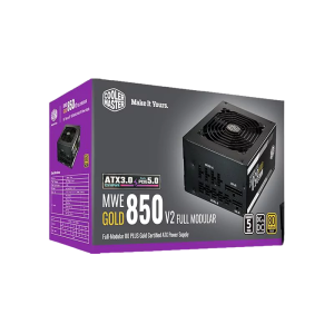 ALIMENTATION COOLER MASTER 850W MWE V2 80+ GOLD FULLY MODULAR ATX 3.0 PCIE 5.0
