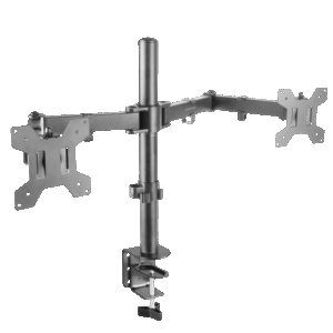 Support Double Écran Mars Gaming MARM2 Noir