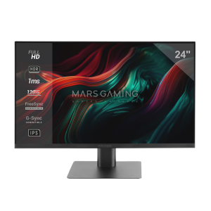 Écran Gaming 24'' Mars Gaming MV-24 Noir