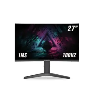 HYBROK LIGHT HG27CUF 27” CURVED – 180HZ, 1MS, VA, STAND RÉGLABLE