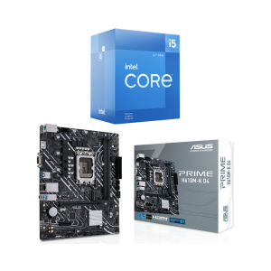 [ BUNDLE ] Intel Core i5-12400F + ASUS PRIME H610M-K DDR4