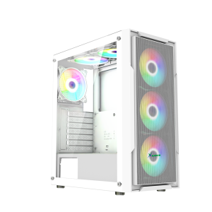 Home - Kotek informatique XANDER HULK MESH 4 FANS RGB WHITE